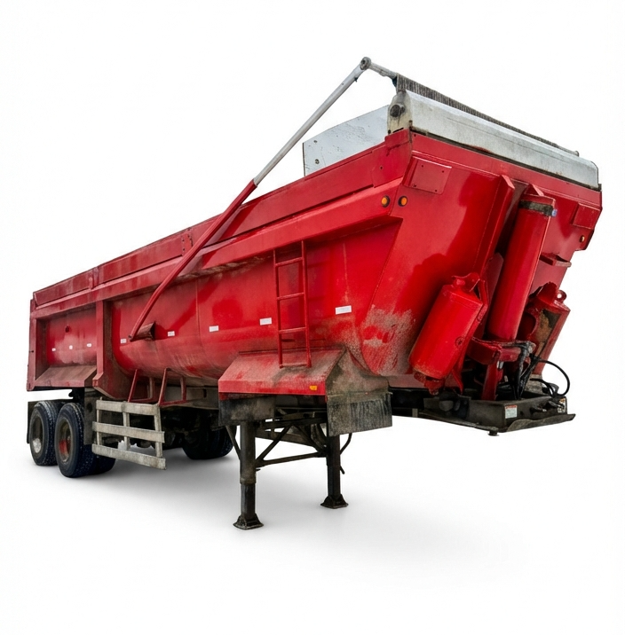 Dump trailer 2-axle